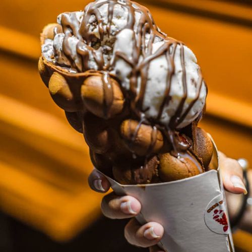 Postres Waffles